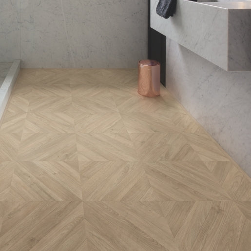 Quick-Step Impressive patterns IPA4164 - Chevron taupe eik - Hongaarse punt kasteelvloer