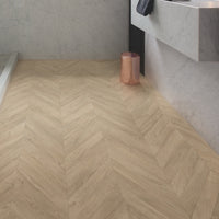 Quick-Step Impressive patterns IPA4164 - Chevron taupe eik - Hongaarse punt kasteelvloer