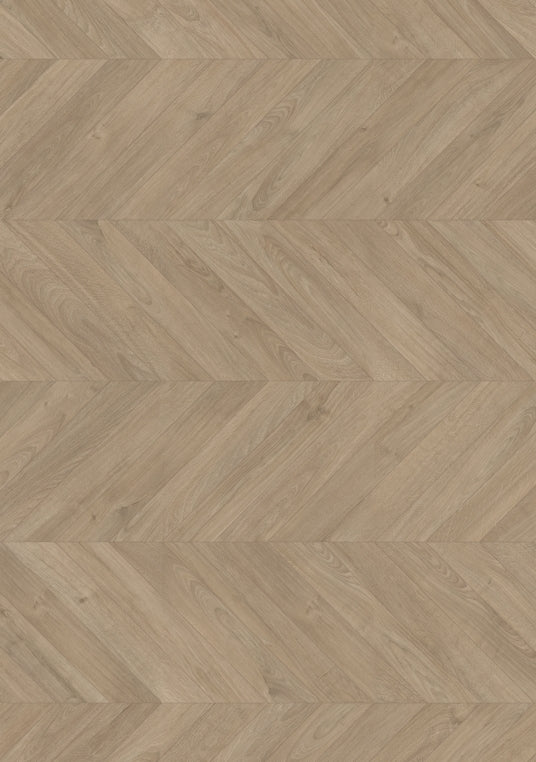 Quick-Step Impressive patterns IPA4164 - Chevron chêne taupe - sol du château Hungarian point