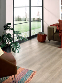 ParquetVinyl Ivalo Oat - Rechte stroken Click PVC - 176 x 1213 mm - IVA-2696-IB