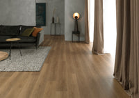 ParquetVinyl Ivalo Roasted Bean - Rechte stroken Click PVC - 176 x 1213 mm - IVA-2703-IB