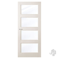 Austria Balance Jersey Half Mat Glas – Binnendeur Wit - Solza.nl