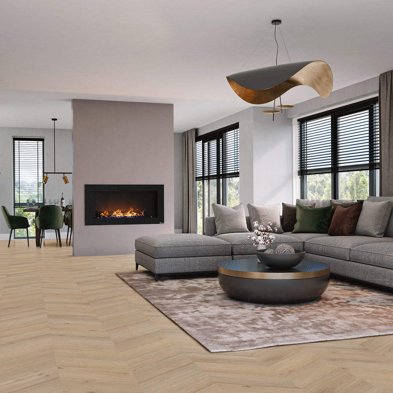 Vivafloors Hungarian Point 7230 Paste PVC
