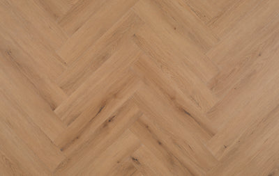 ParquetVinyl Mantaro Spice - Visgraat Plak PVC - 146 x 730 mm - MAN-HB-DB-5620