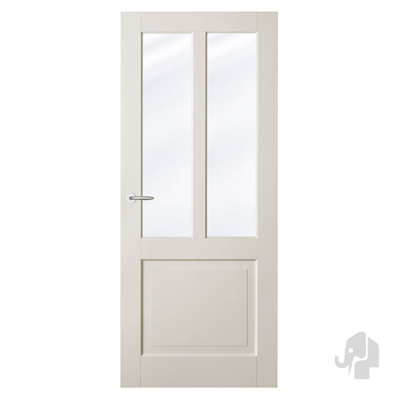 Austria Balance New York Blank Facet Glas – Binnendeur Wit - Solza.nl