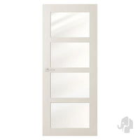 Austria Sense Bright H804 Blank Glas – Binnendeur Wit - Solza.nl
