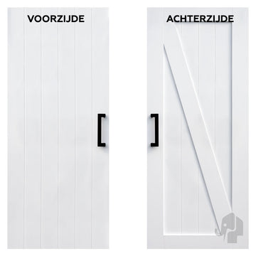 Austria Cabana Blanco Uno L – Binnendeur - Solza.nl