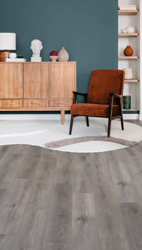 ParquetVinyl Yukon Smoked Grey - Rechte stroken Click PVC - 176 x 1213 mm - YUK-2630-IB