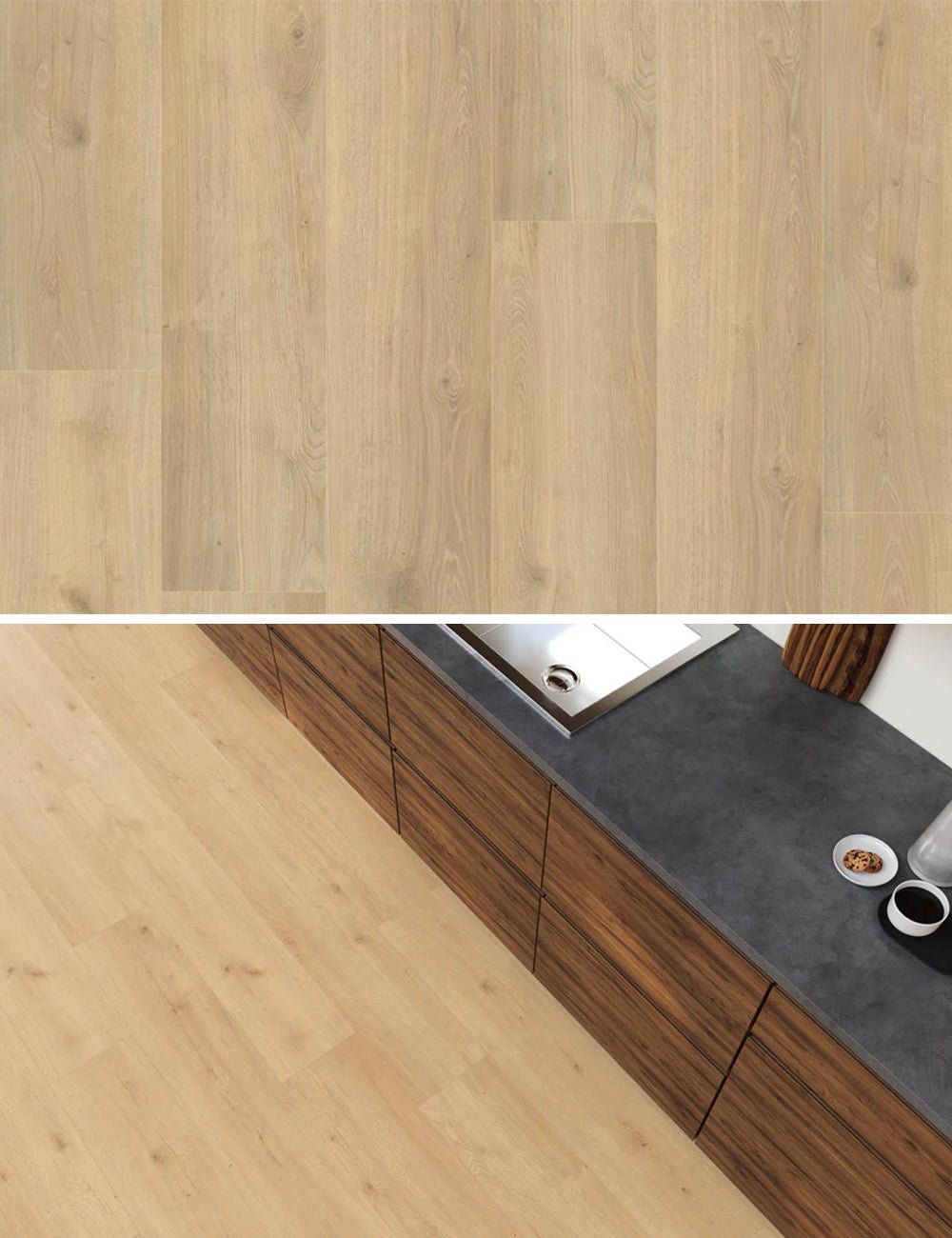 Ambiant Aachen Beige Eiken Laminaat - Solza.nl