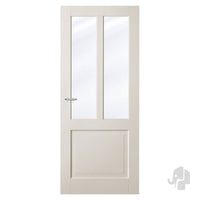 Austria Balance New York Blank Facet Glas – Binnendeur Wit - Solza.nl