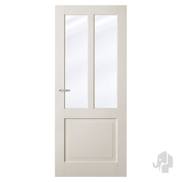 Austria Balance New York Blank Facet Glas – Binnendeur Wit - Solza.nl