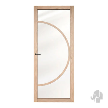Austria Japandi Osaka Blank Glas – Binnendeur Eiken - Solza.nl
