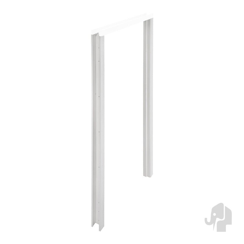 Austria RenoV8 Ecosy Stijlenset 201,5/211,5cm 3x 89x89mm Rond Wanddikte 70mm Wit RAL 9016 - Solza.nl