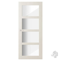 Austria Sense Bright H804 Blank Glas – Binnendeur Wit - Solza.nl