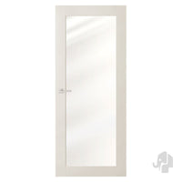 Austria Sense Bright Mat Glas Neutraal – Binnendeur Wit - Solza.nl