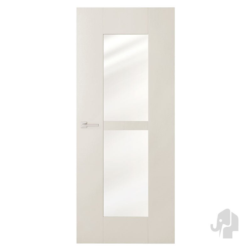 Austria Sense Productiedeur Brave-H802 Blank Glas – Binnendeur Wit - Solza.nl
