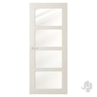 Austria Sense Productiedeur Bright-H804 Blank Glas – Binnendeur Wit - Solza.nl