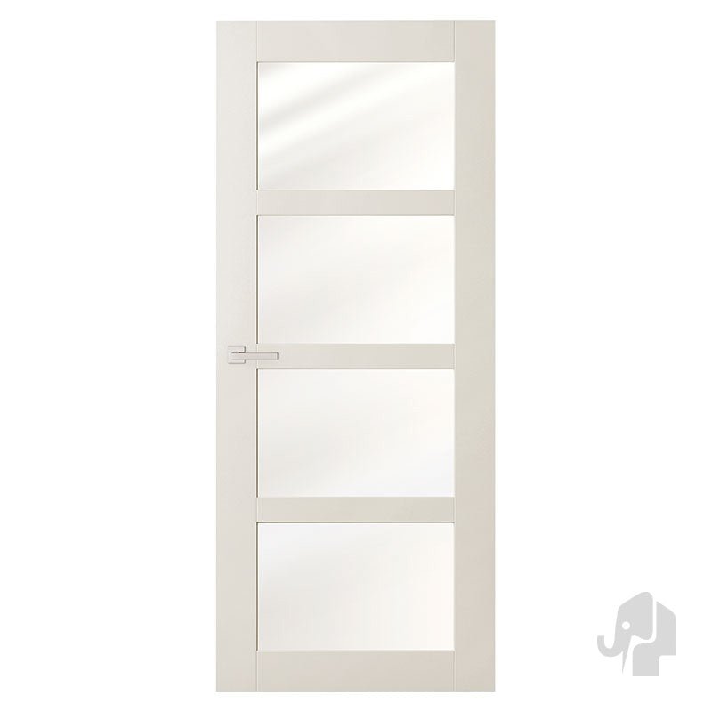 Austria Sense Productiedeur Bright-H804 Mat Glas – Binnendeur Wit - Solza.nl