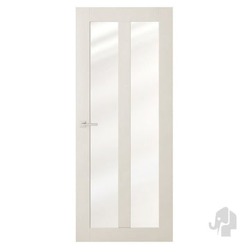 Austria Sense Productiedeur Bright-V1102 Mat Glas – Binnendeur Wit - Solza.nl