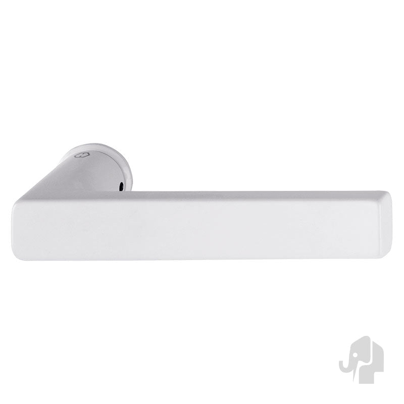 Deurkruk Mini-rozette Bianco Sicilia Wit - Solza.nl