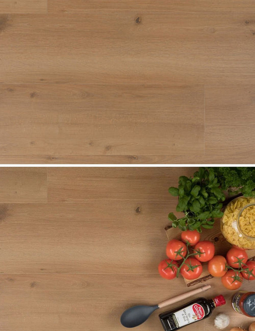 Douwes Dekker Mosterd - Solide Brede Plank - Krachtig Laminaat - Pressed Bevel - 04690 - Solza.nl