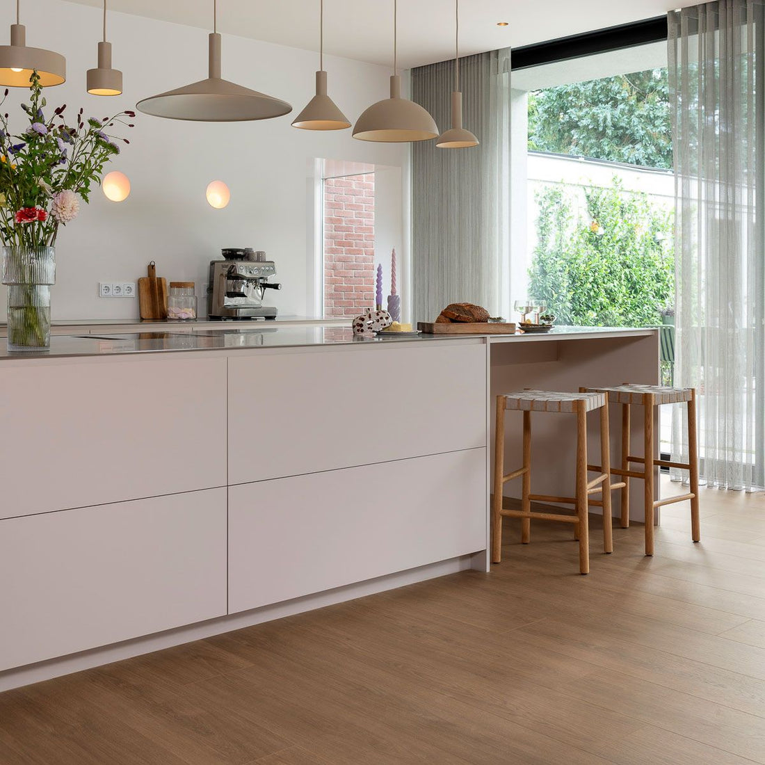 Douwes Dekker Olijf - Extra Lange Plank - Puur Laminaat - 03490 - Solza.nl