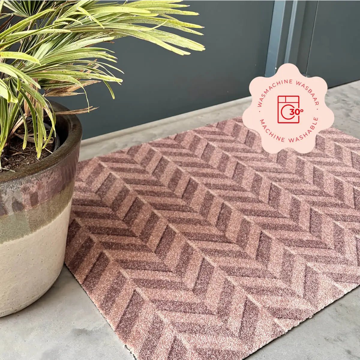 FabFoyer Bone Beige | ca. 60x85 cm - Solza.nl