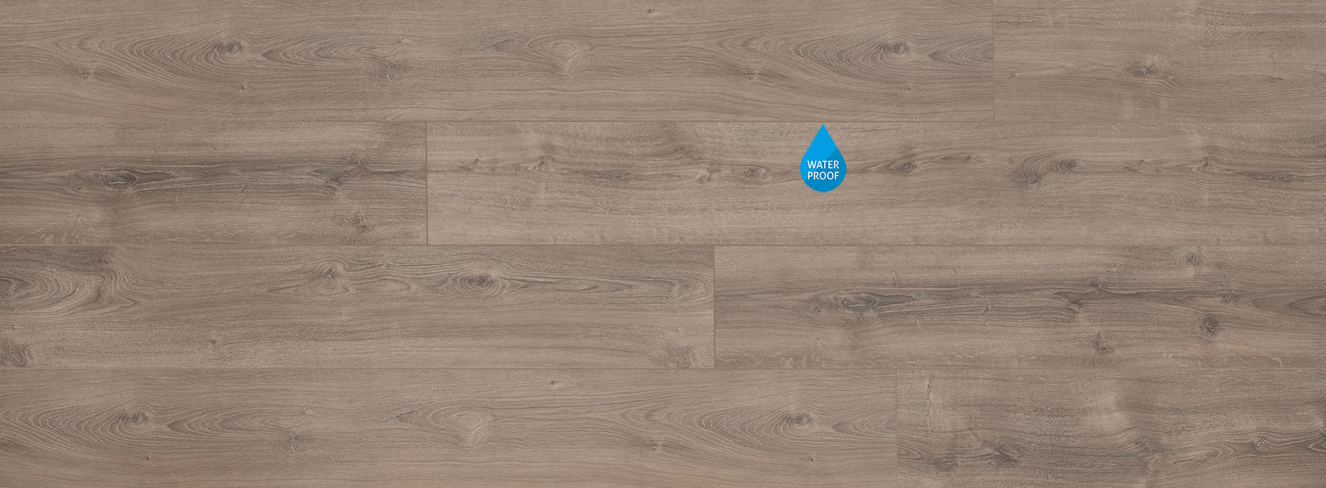 Floer Smoked White Hybrid Laminate Authentic FLR-1707