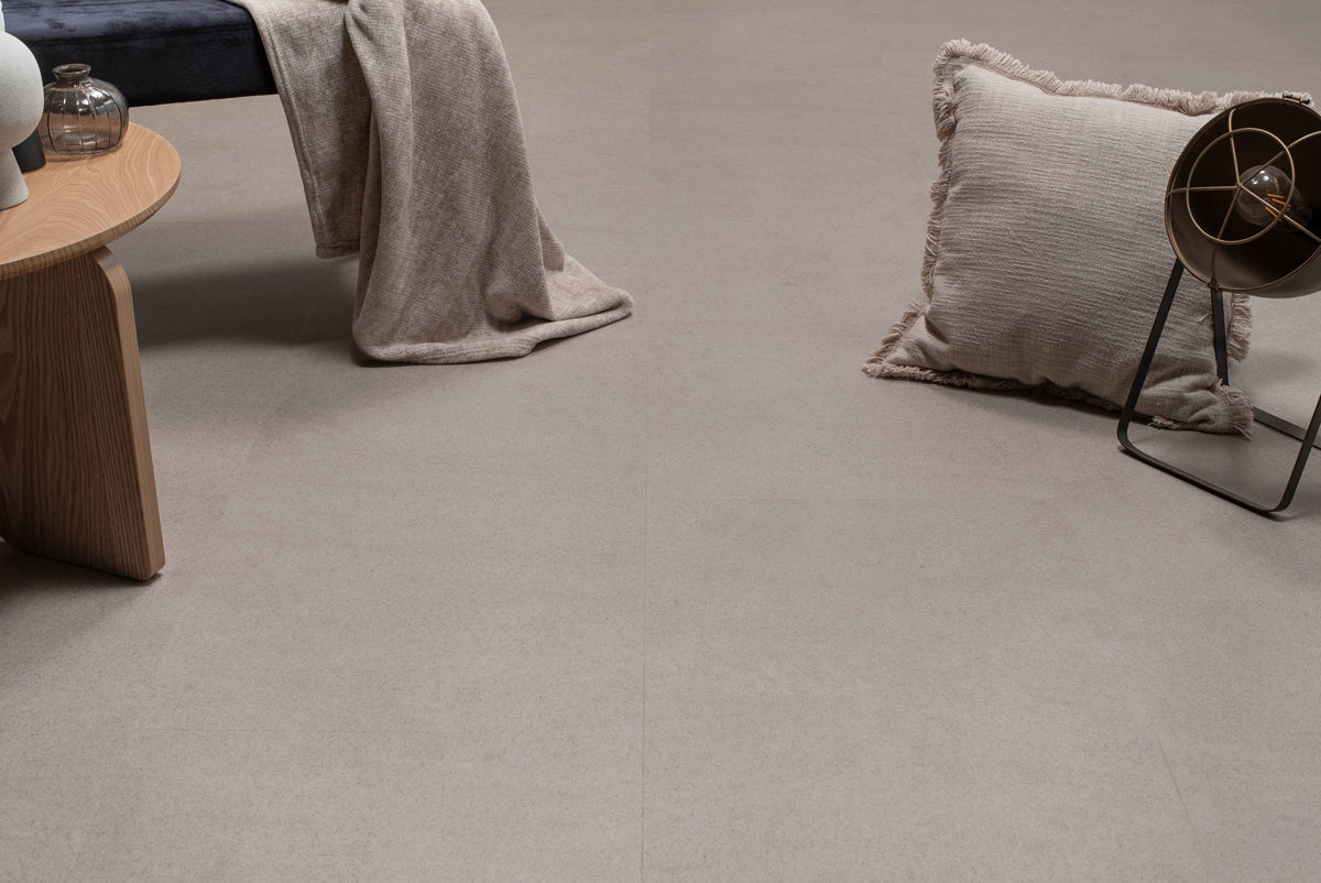 Floer Betonlook Greige Tegel Click PVC FLR - 3804 - Solza.nl