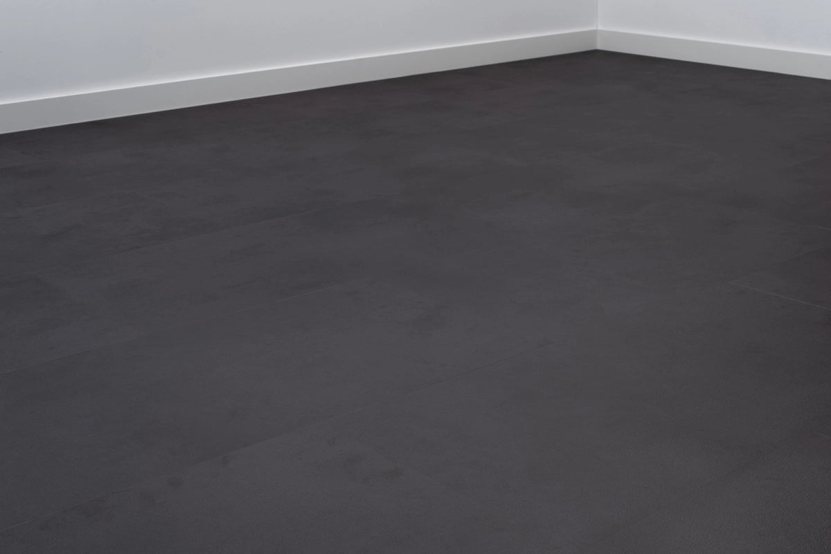 Floer Betonlook Zwart Tegel PVC MEGAMAT FLR - 3610 - Solza.nl