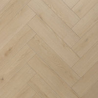 Floer Crèmewit Eiken Hybride Laminaat Visgraat FLR - 1620 - Solza.nl