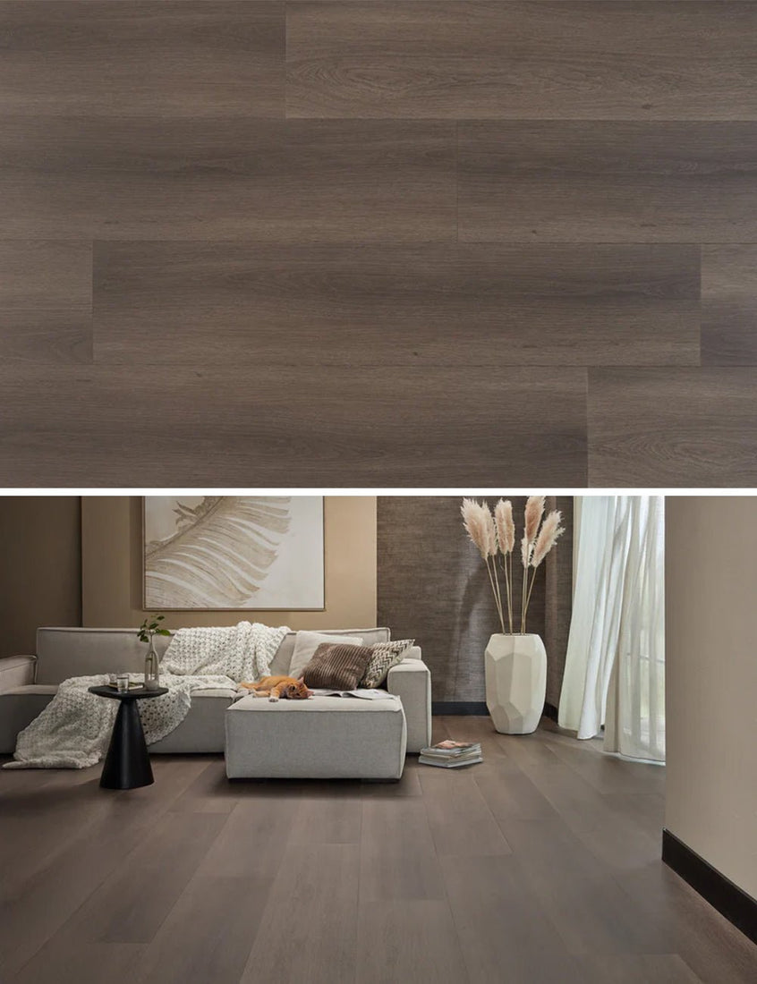 Floer Donkere Eik Landhuis Plak PVC FLR - 3237 - Solza.nl