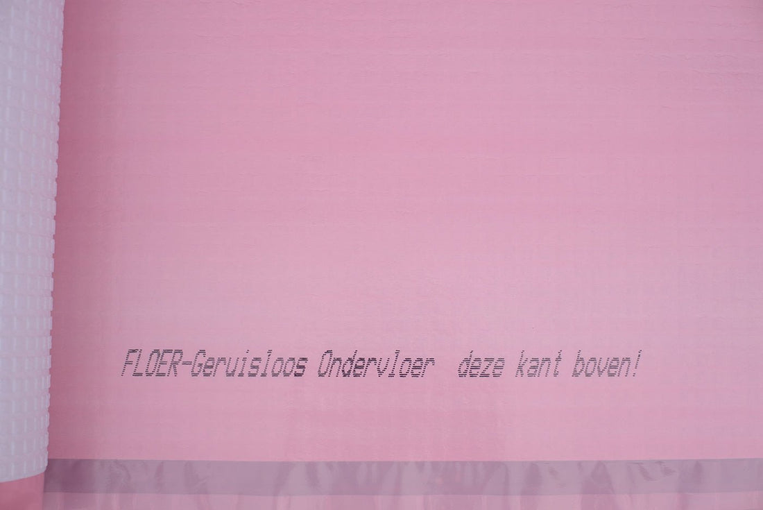 Floer Geruisloos Ondervloer 10 DB Geluidsreductie (TÜV gecertificeerd) (15m2)
