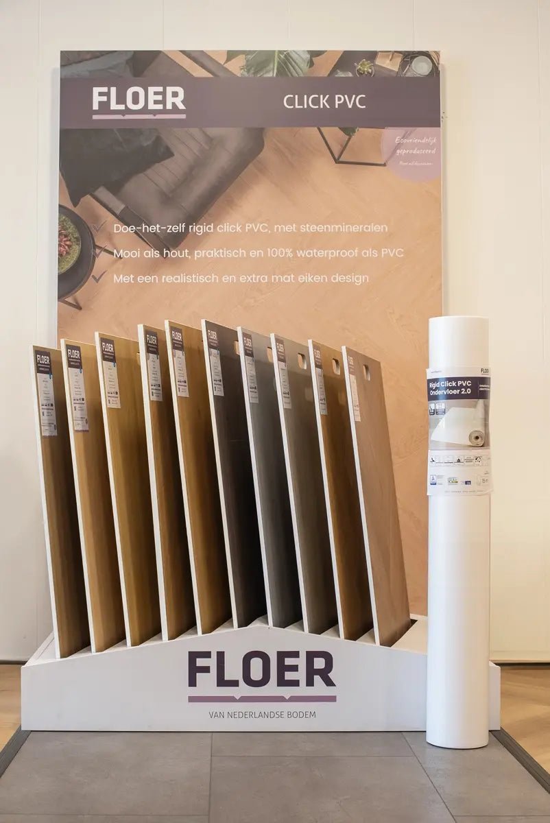 Rigid Click Floer Rigid Click PVC Underlay 2.0 (15m2) - 500 kPa - 10dB - 0.0145 m2 ...