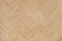 Floer Herringbone PVC Natural Oak FLR-3513 MEGAMAT - Bryde Brown Herringbone