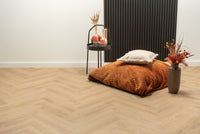 Floer Herringbone PVC Natural Oak FLR-3513 MEGAMAT - Bryde Brown Herringbone