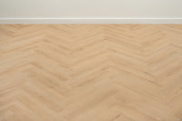 Floer Herringbone PVC Natural Oak FLR-3513 MEGAMAT - Bryde Brown Herringbone