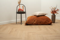 Floer Herringbone PVC Natural Oak FLR-3513 MEGAMAT - Bryde Brown Herringbone