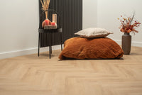 Floer Herringbone PVC Natural Oak FLR-3513 MEGAMAT - Bryde Brown Herringbone
