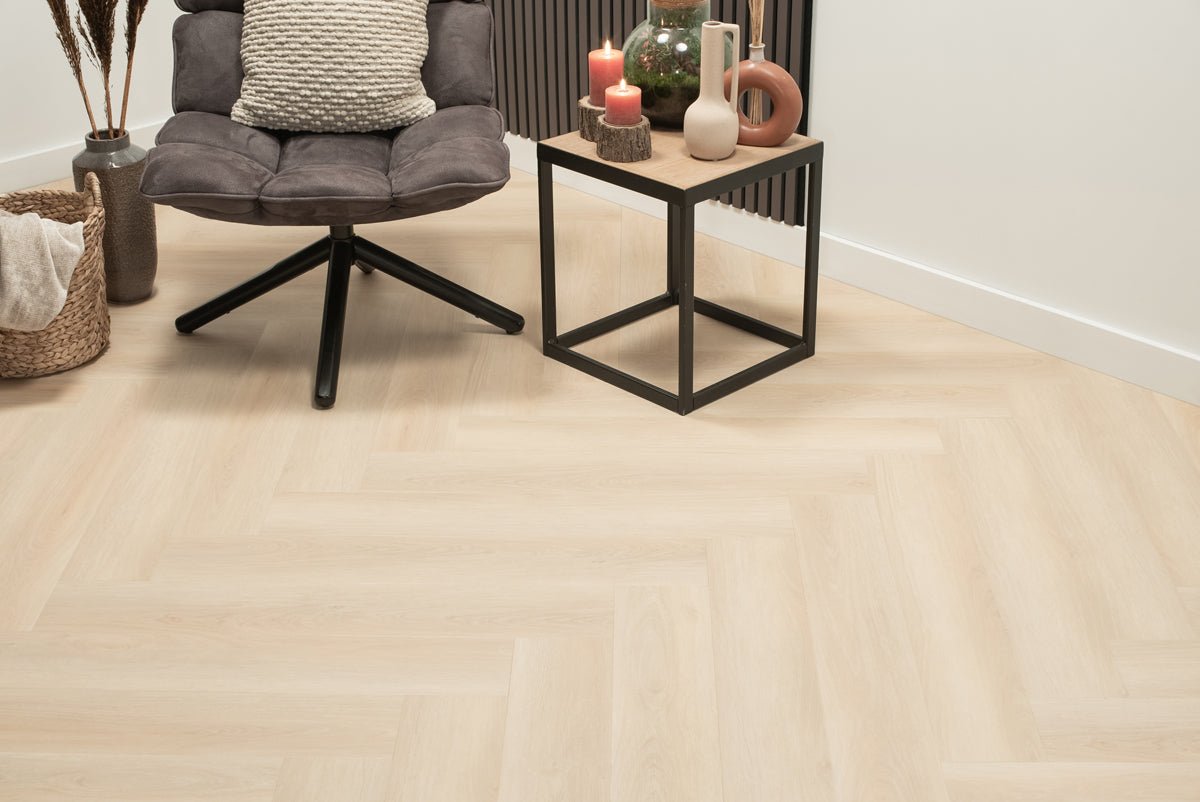 Floer Walvisgraat Click PVC Balein Beige FLR-3910