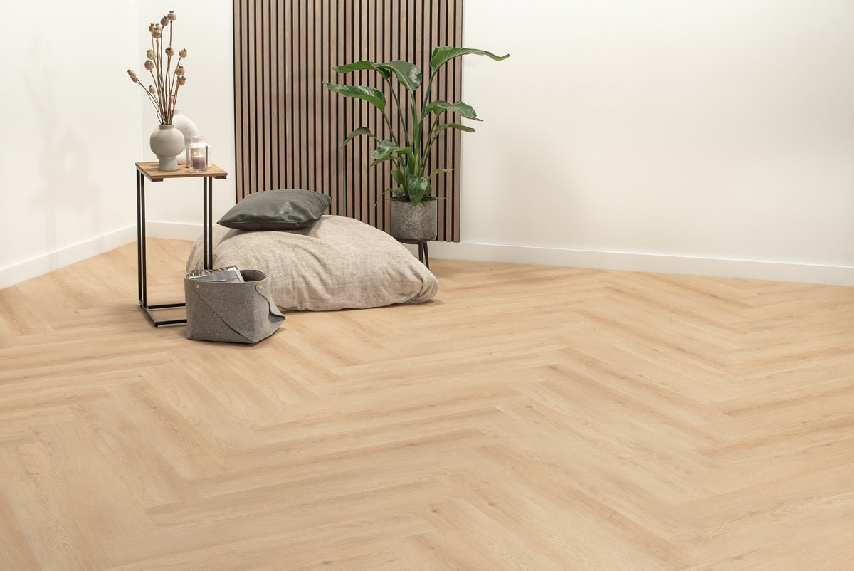 Floer Walvisgraat Click PVC Cetus Crème FLR-3916 - MEGAMAT