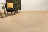 Floer Walvisgraat Click PVC Gaia Grijsbeige FLR-3915 - MEGAMAT