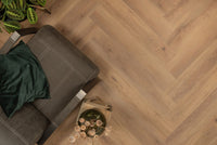 Floer Walvisgraat Click PVC Narwal Nootbruin FLR-3912 - MEGAMAT