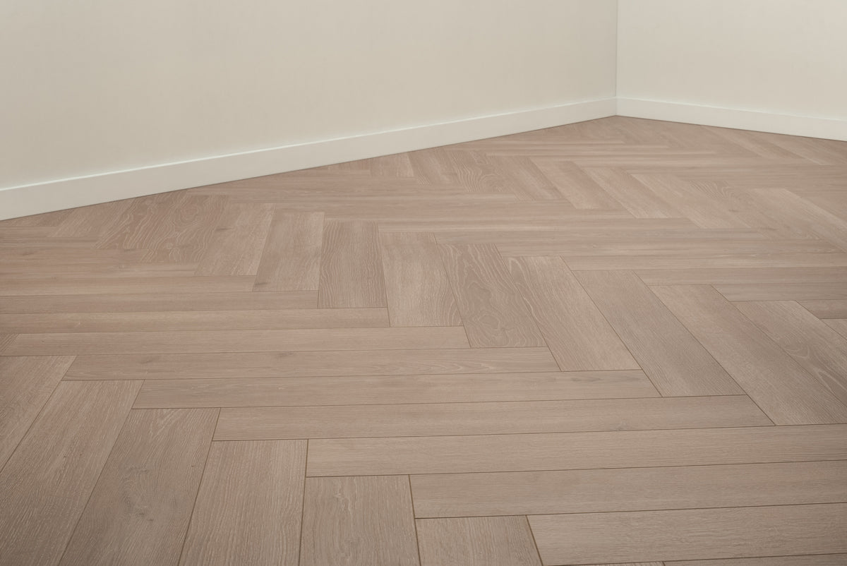Floer Griend Grey Hybrid Laminate Herringbone FLR-1614