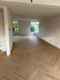 Floer Walvisgraat Plak PVC Gaia Grijsbeige FLR-3527