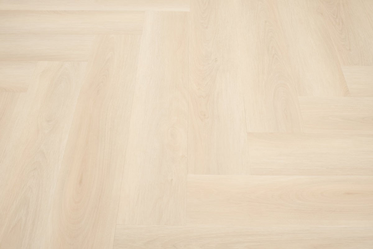 Floer Walvisgraat Plak PVC Balein Beige 2.0 FLR-3521 MEGAMAT - Noestvrij en extra licht