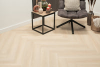 Floer Walvisgraat Plak PVC Balein Beige 2.0 FLR-3521 MEGAMAT - Noestvrij en extra licht