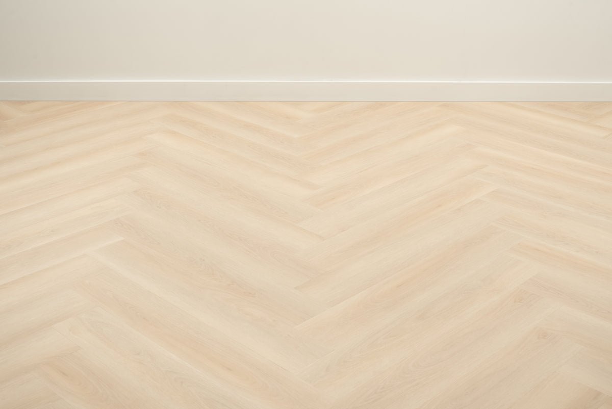 Floer Walvisgraat Plak PVC Balein Beige 2.0 FLR-3521 MEGAMAT - Noestvrij en extra licht