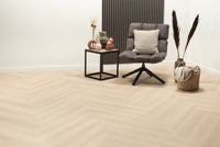 Floer Walvisgraat Plak PVC Balein Beige 2.0 FLR-3521 MEGAMAT - Noestvrij en extra licht
