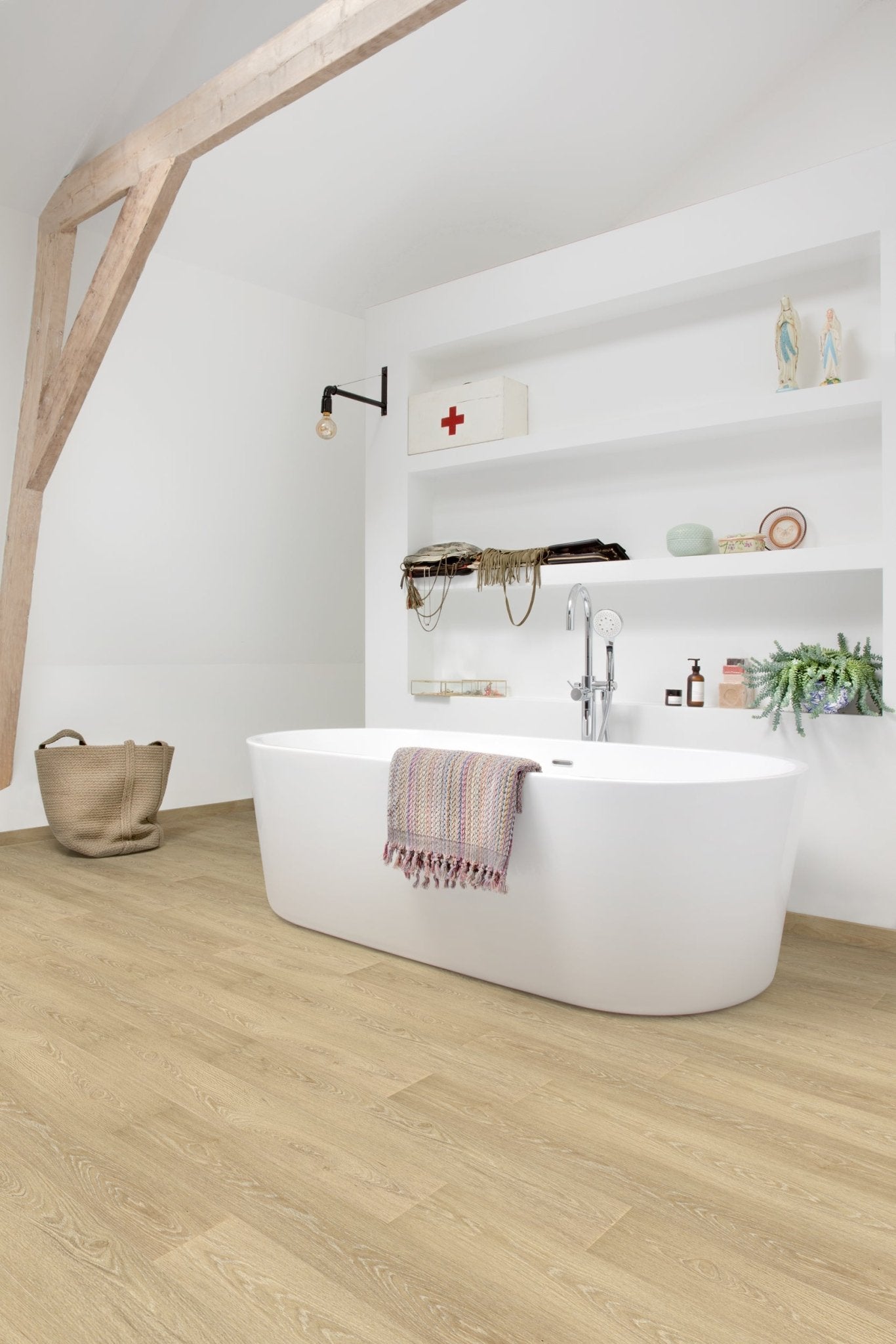 Floorify Lange Plank Blush FG006 Plak PVC - Solza.nl